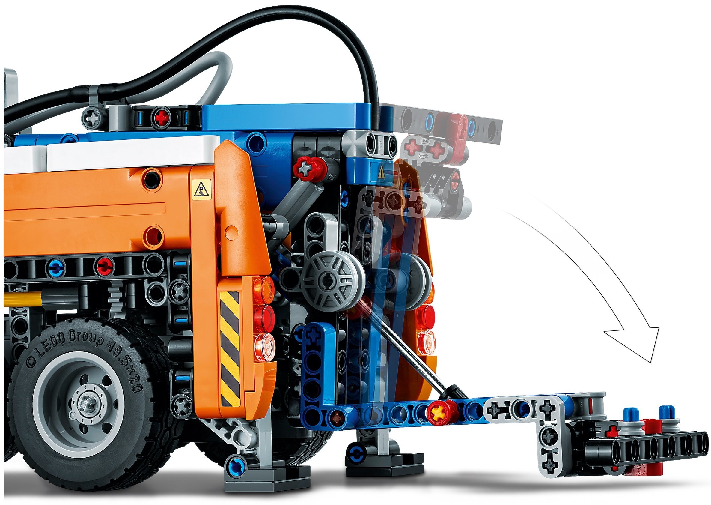 LEGO 42128 Technic Грузовой эвакуатор фото 7