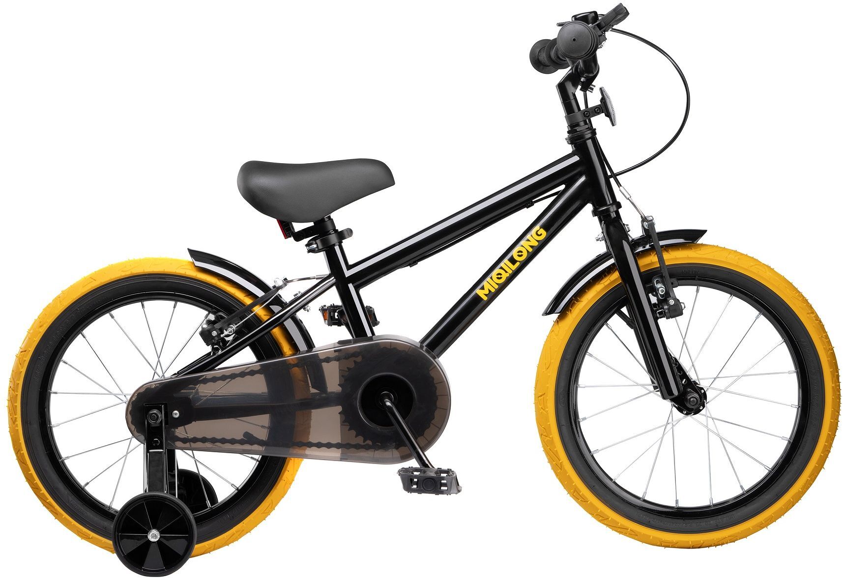 Детский велосипед Miqilong ST Черный 16` ATW-ST16-BLACK фото 2