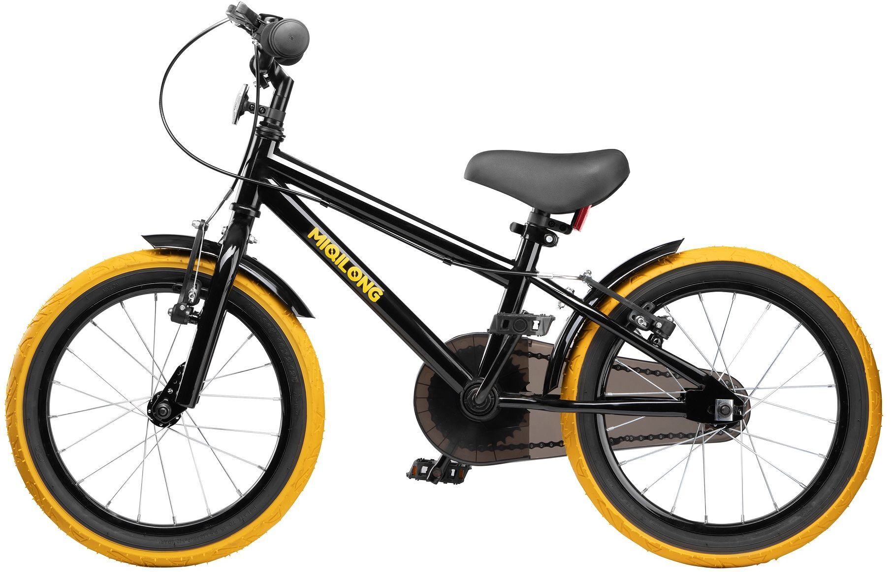 Детский велосипед Miqilong ST Черный 16` ATW-ST16-BLACK фото 4