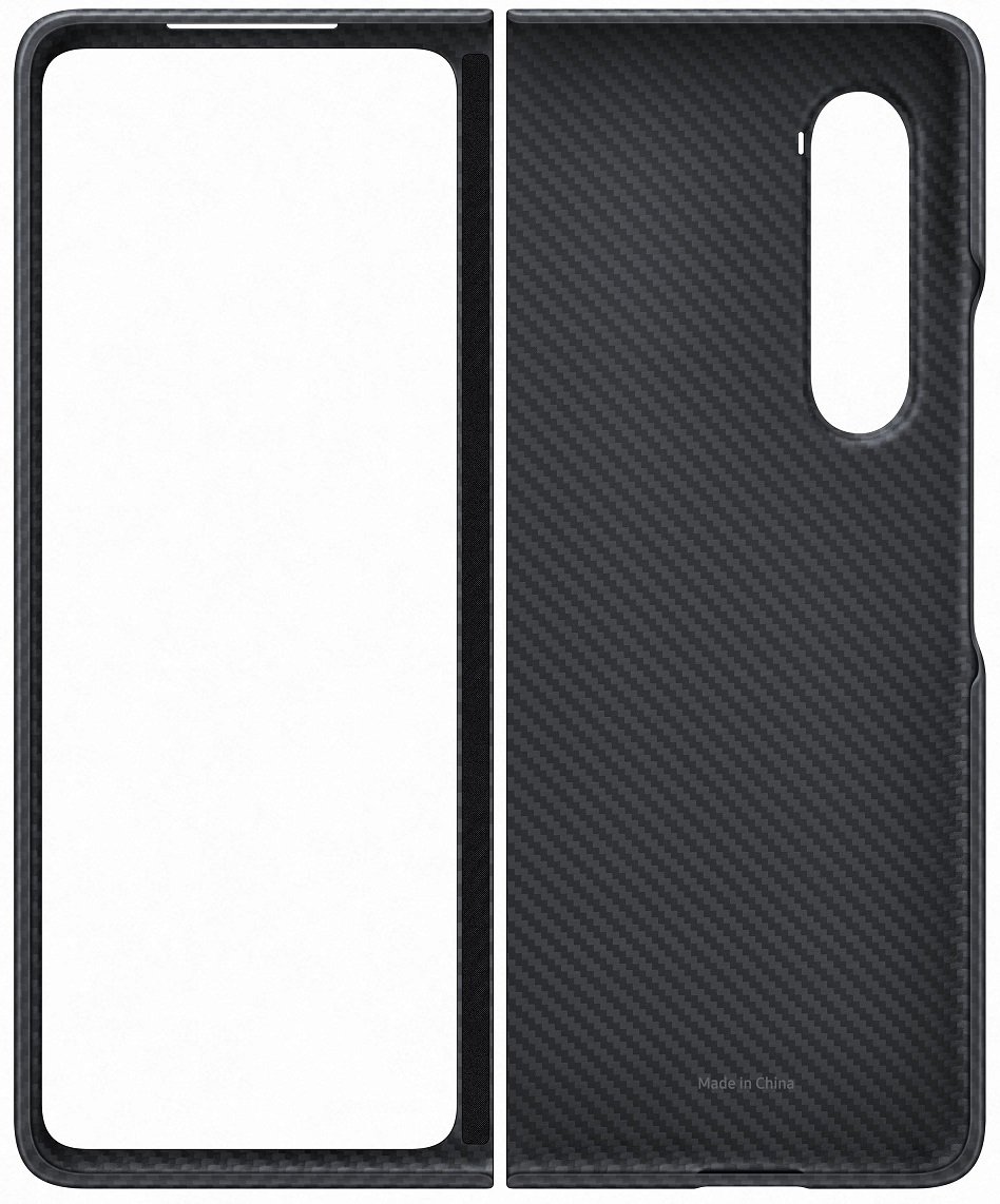 Чохол Samsung для Galaxy Fold 3 Aramid Cover Black (EF-XF926SBEGRU)фото7
