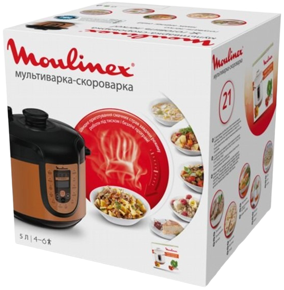 Мультиварка-скороварка Moulinex CE5A0F34 фото 8