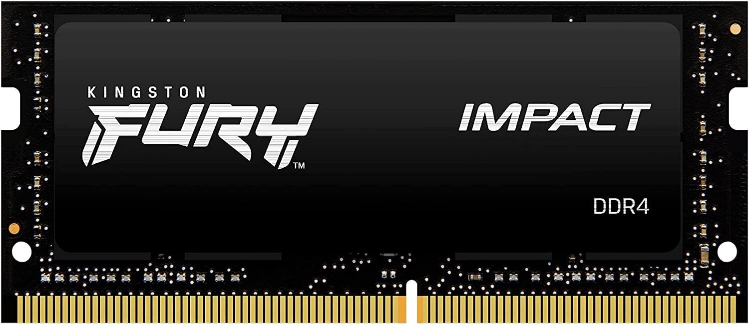 Память для ноутбука Kingston DDR4 2666 32GB KIT (16GBx2) SO-DIMM FURY Impact (KF426S16IBK2/32) фото2