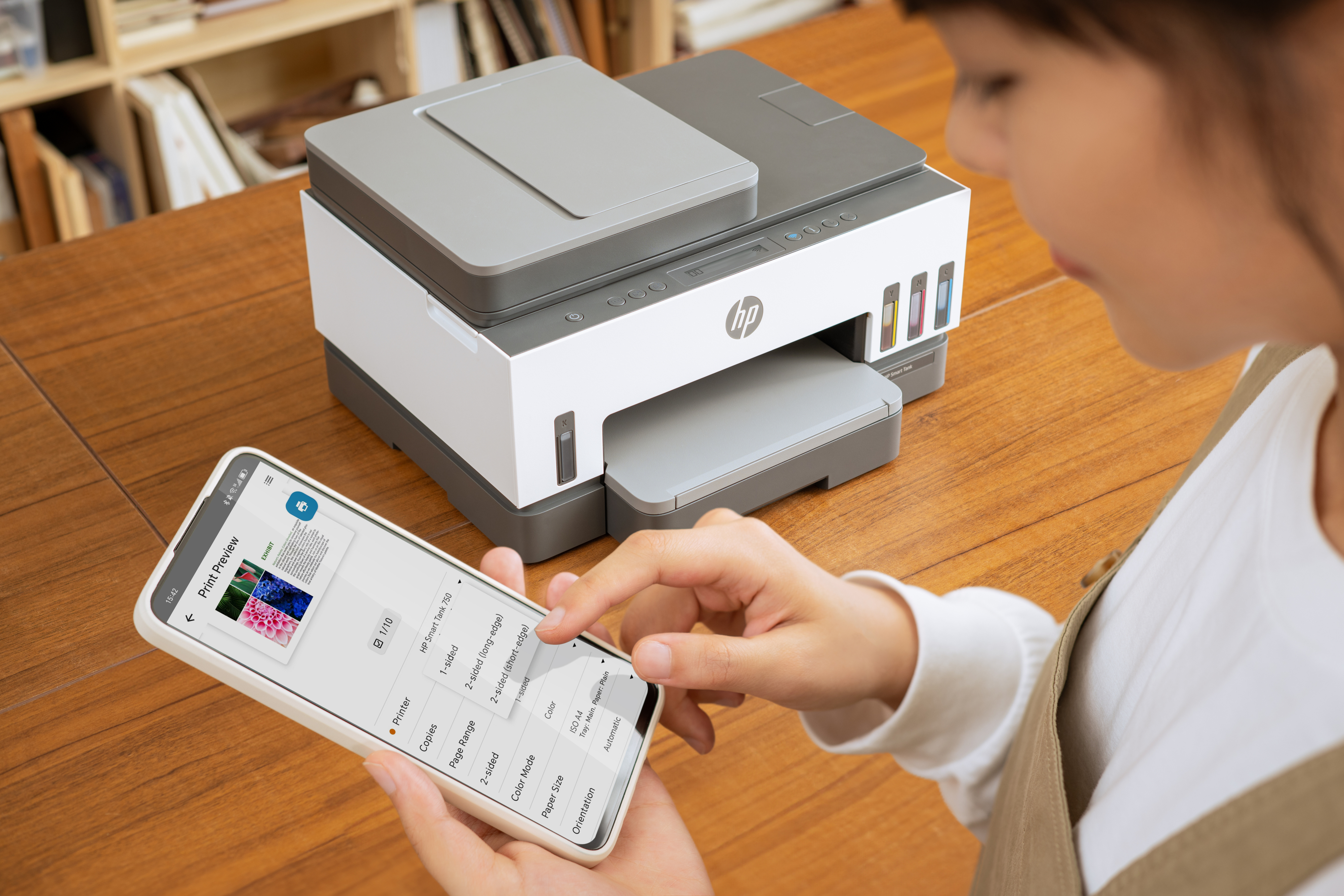 МФУ струйное HP Smart Tank 750 c Wi-Fi (6UU47A) фото 10