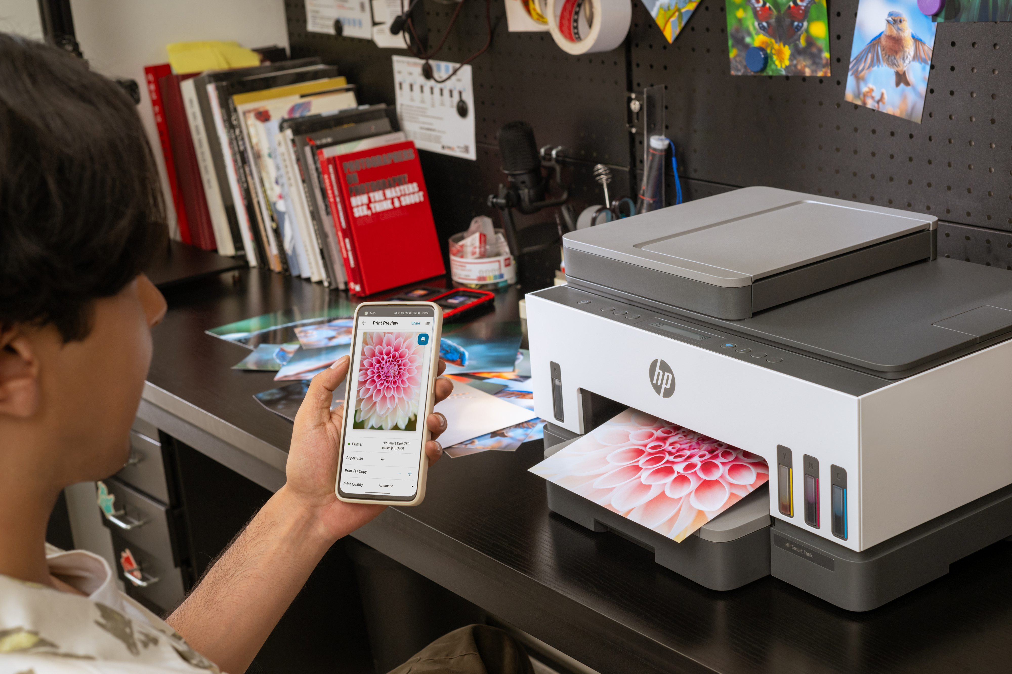 МФУ струйное HP Smart Tank 750 c Wi-Fi (6UU47A) фото 12