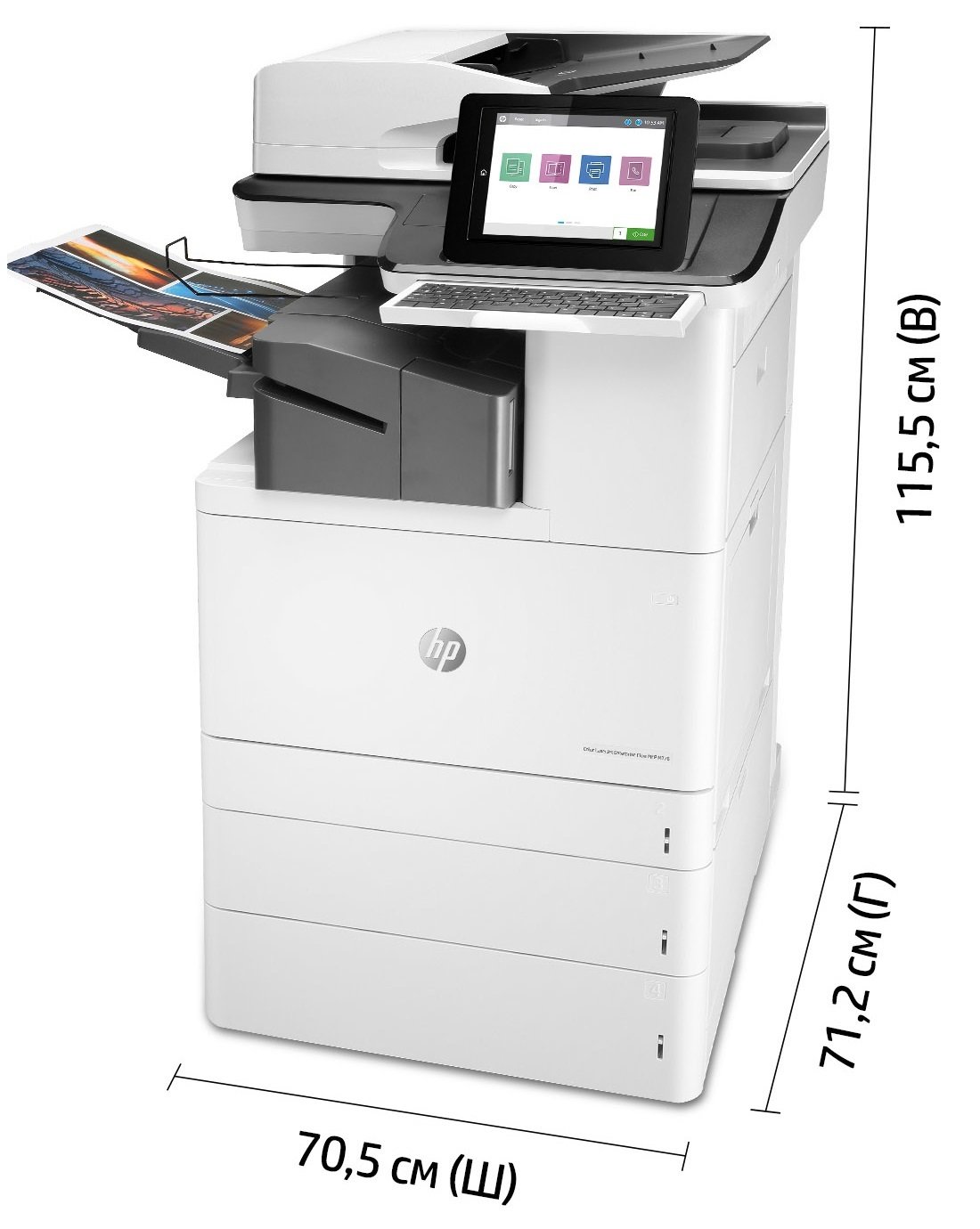 МФУ лазерное HP Color LJ Enterprise M776zs (T3U56A) фото5