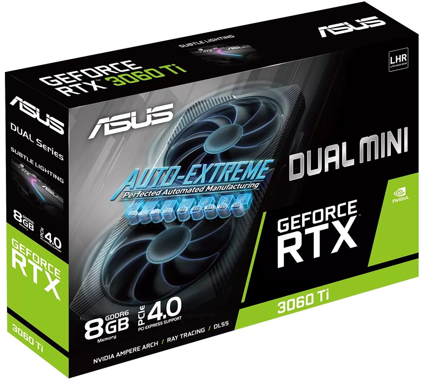Видеокарта ASUS GeForce RTX3060 Ti 8GB GDDR6 DUAL MINI V2 LHR (DUAL-RTX3060TI-8G-MINIV2) фото 7