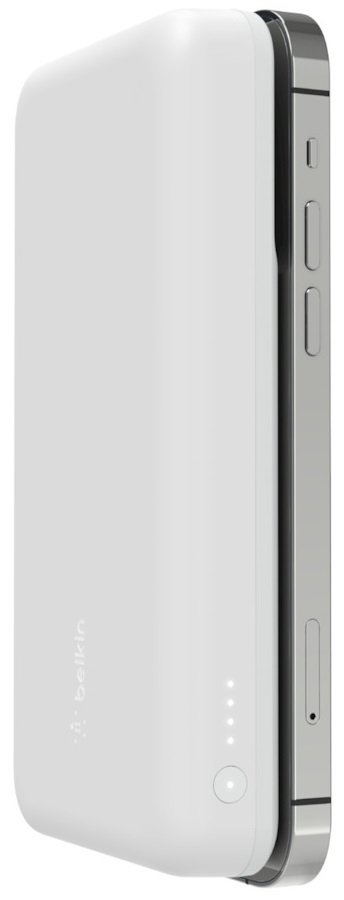 Портативний зарядний пристрій Belkin 10000mAh, MagSafe Wireless, White (BPD001BTWH)фото4