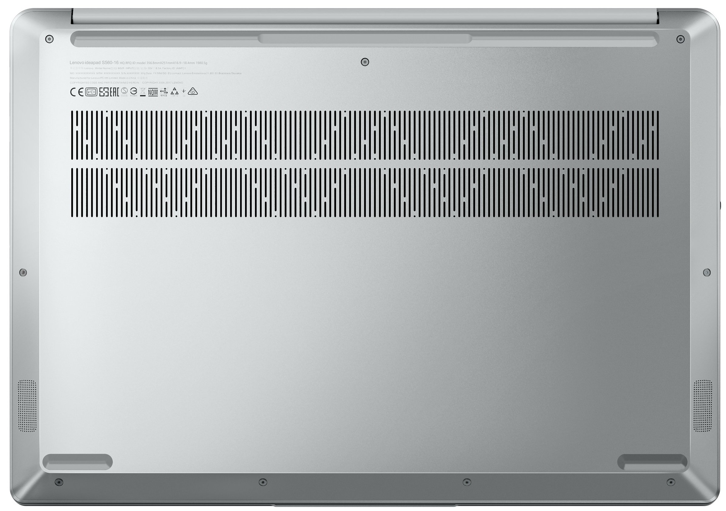 Ноутбук LENOVO 5 Pro 16ACH6 Cloud Grey (82L500PPRA) фото 16