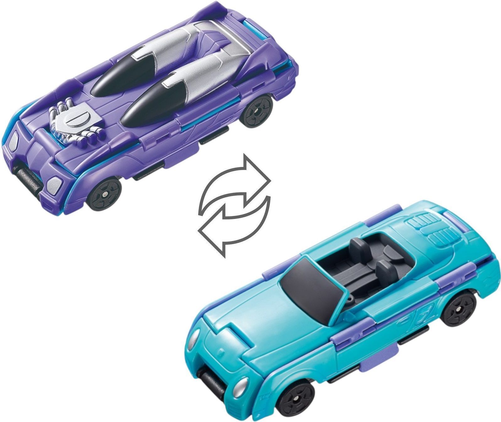 Машинка-трансформер Flip Cars 2 в 1 Спорткар в асортиментіфото