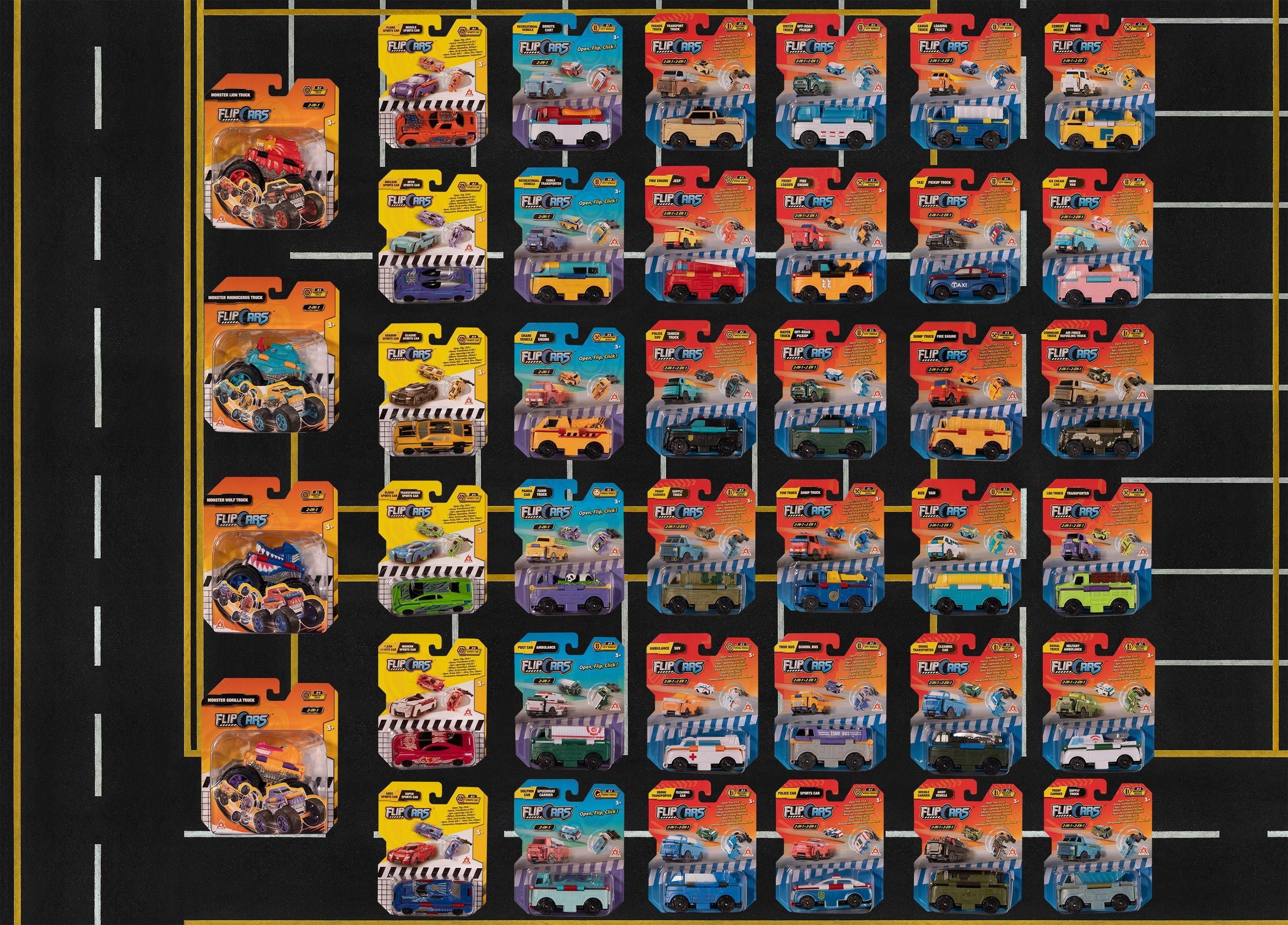 Машинка-трансформер Flip Cars 2 в 1 Спорткар в асортиментіфото