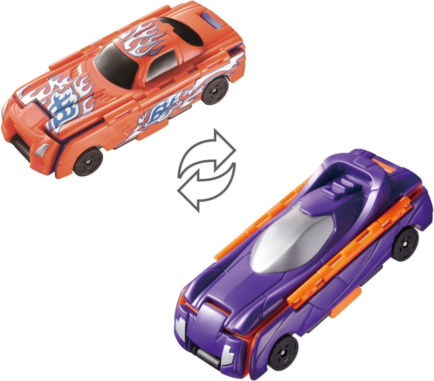 Машинка-трансформер Flip Cars 2 в 1 Спорткар в асортиментіфото