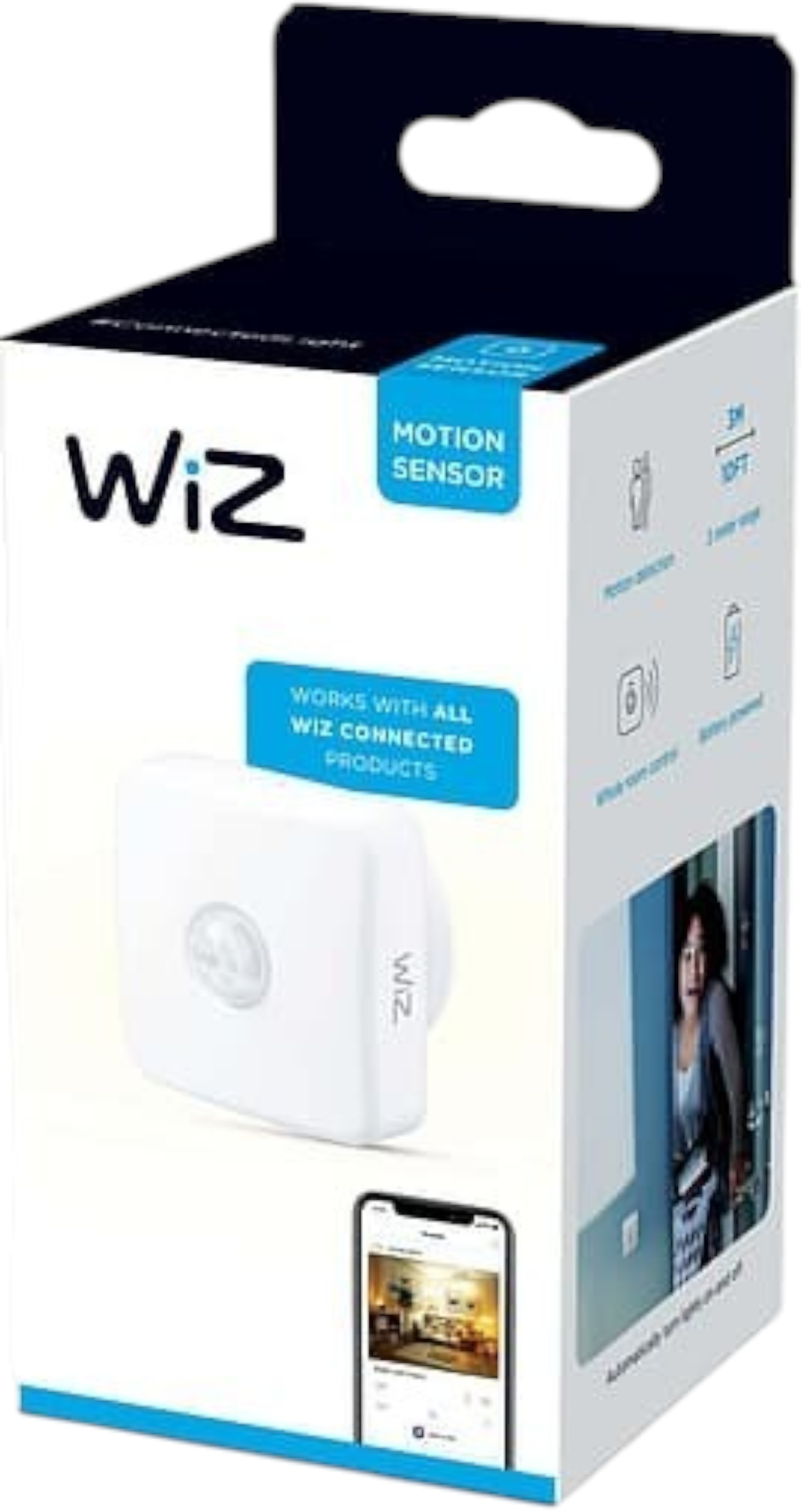 Датчик руху WiZ Wireless Sensor Wi-Fi (929002422302)фото3