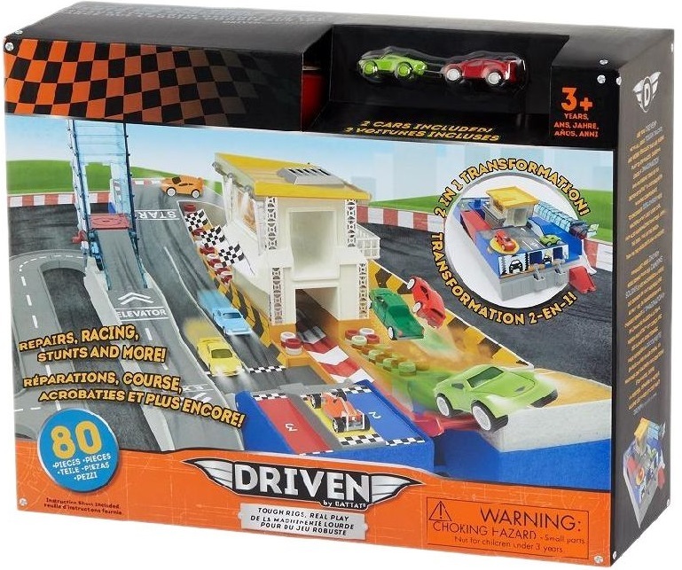 Ігровий набір DRIVEN POCKET SERIES Гоночна траса 2в1, 80 дет. (WH1108Z)фото5