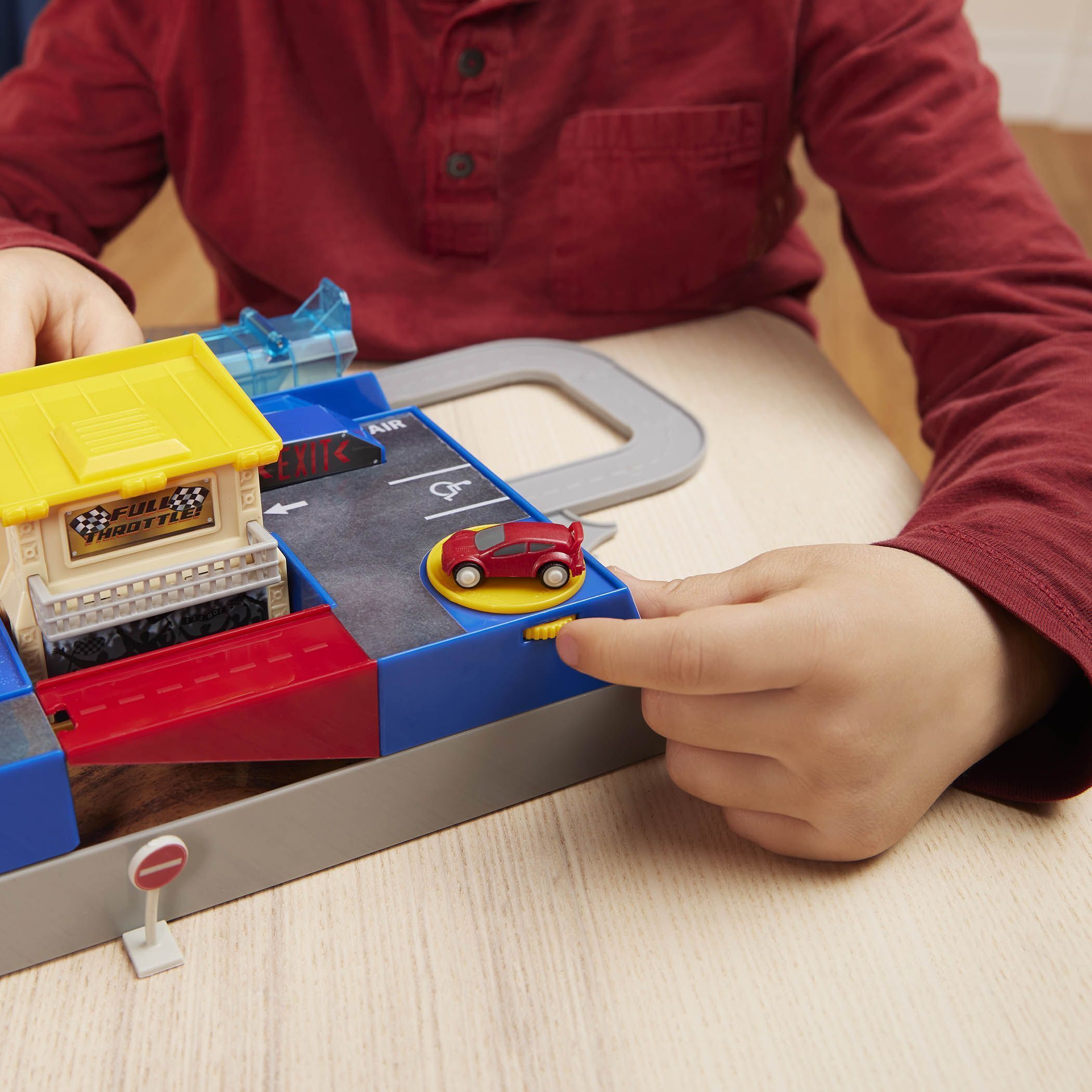 Ігровий набір DRIVEN POCKET SERIES Гоночна траса 2в1, 80 дет. (WH1108Z)фото12