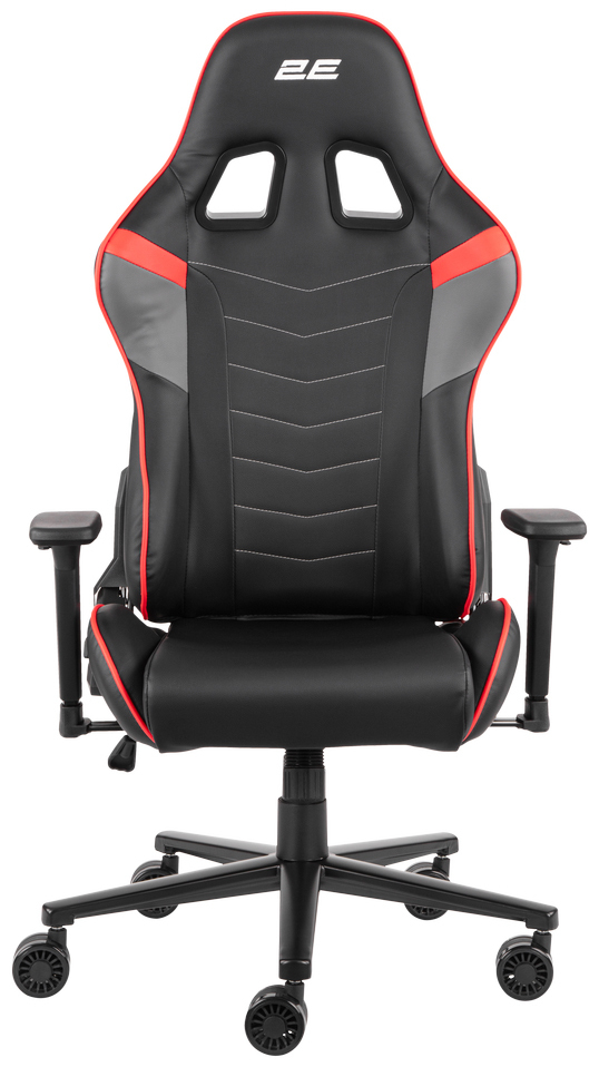 Кресло игровое 2E Gaming BUSHIDO II Black/Red фото 