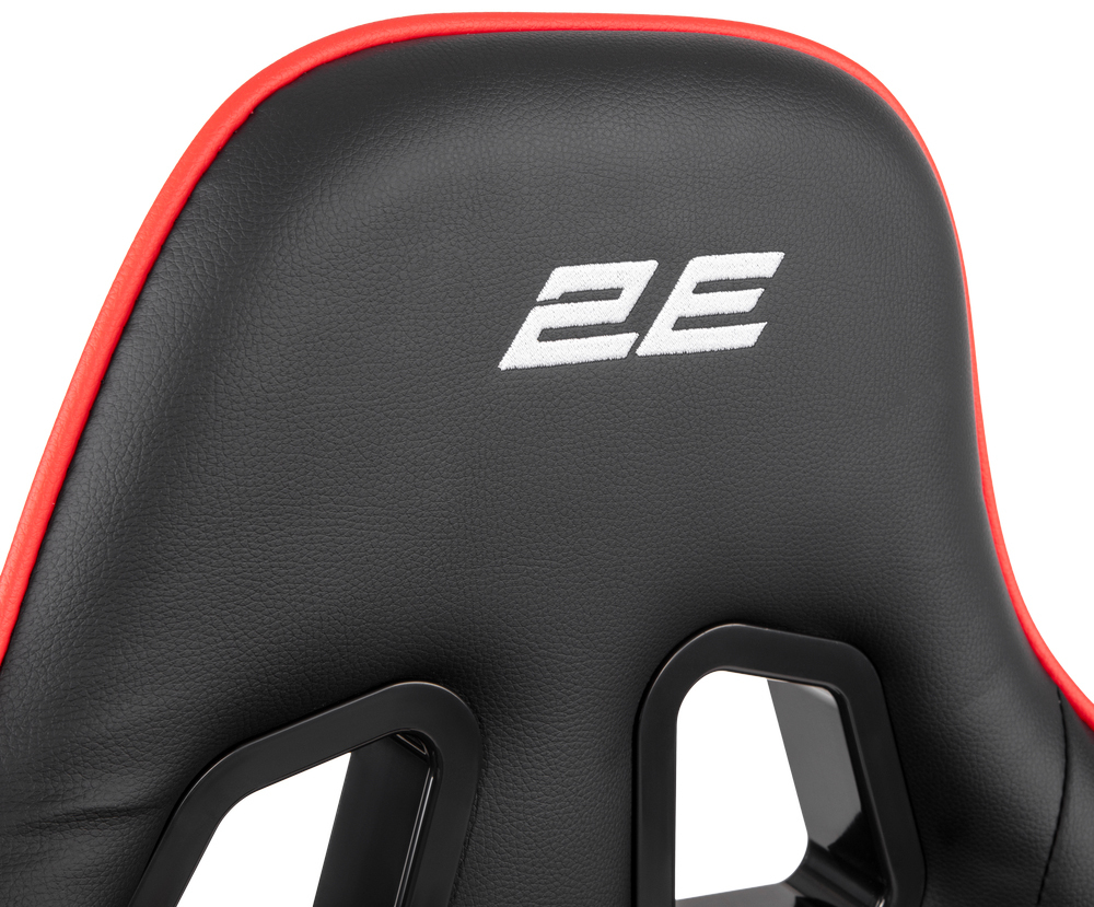Кресло игровое 2E Gaming BUSHIDO II Black/Red фото 