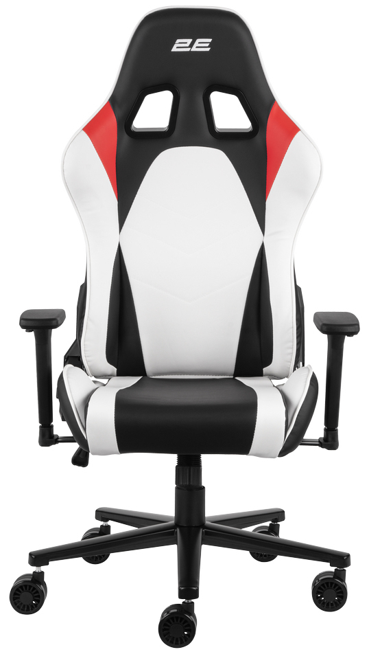 Крісло ігрове 2E Gaming BUSHIDO II White/Blackфото4