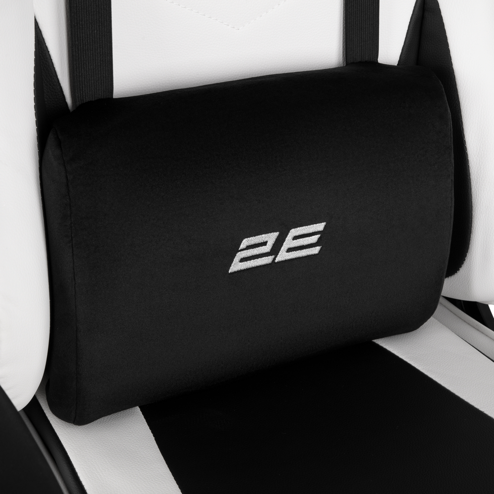 Крісло ігрове 2E Gaming BUSHIDO II White/Blackфото14