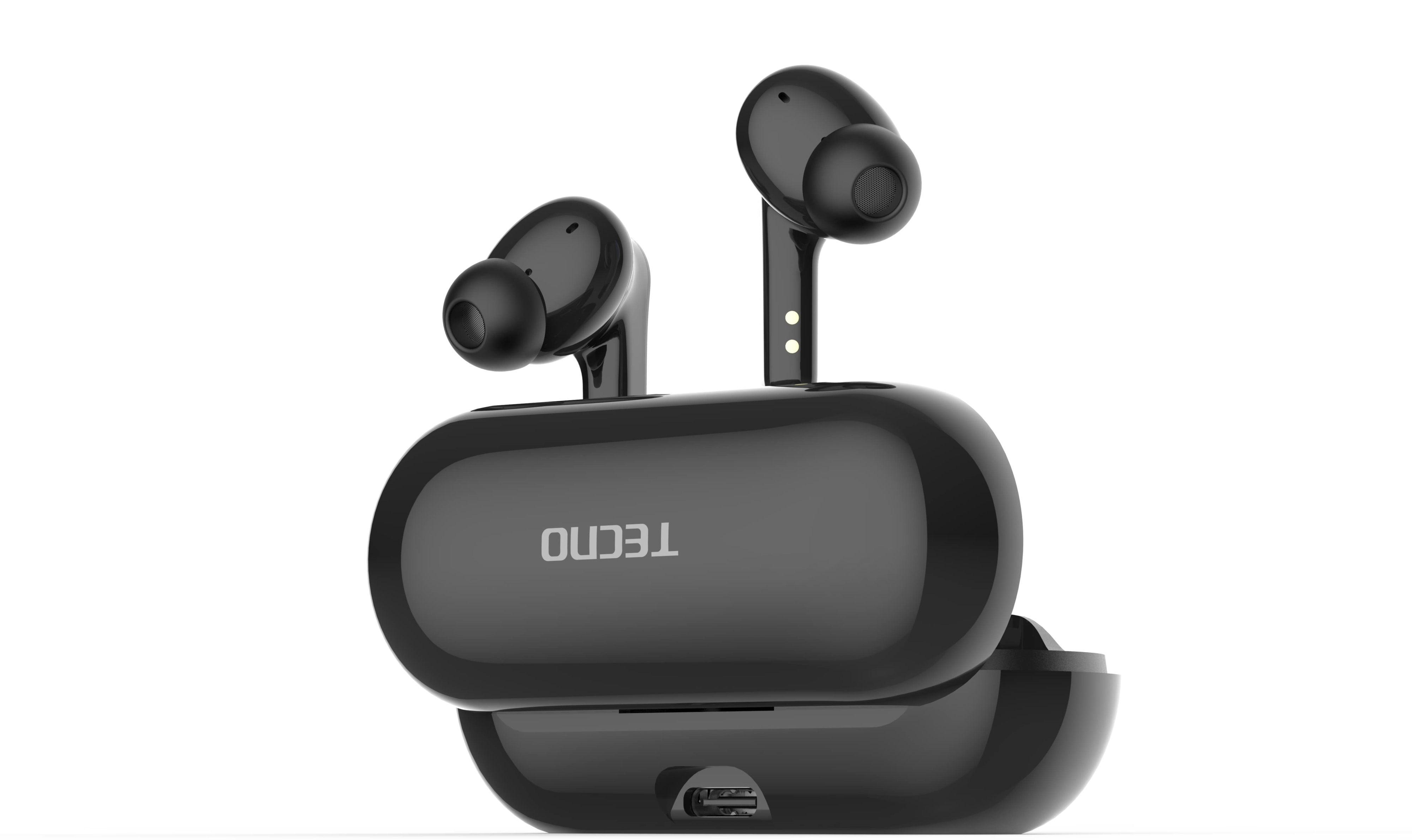 Наушники TECNO Hipods H3 Black (4895180768019) фото 8