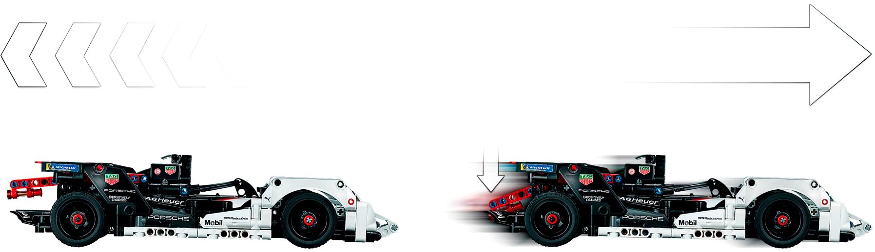 LEGO 42137 Technic Formula E Porsche X Electric фото 5