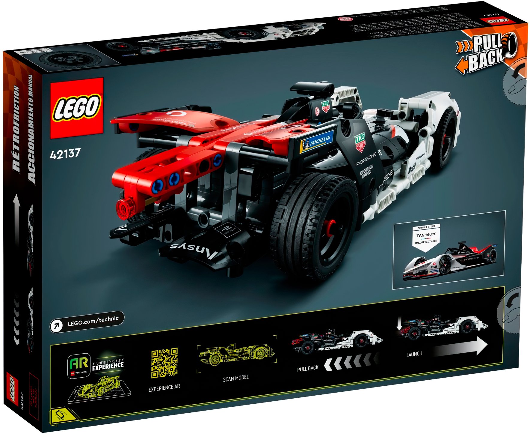 LEGO 42137 Technic Formula E Porsche X Electricфото7
