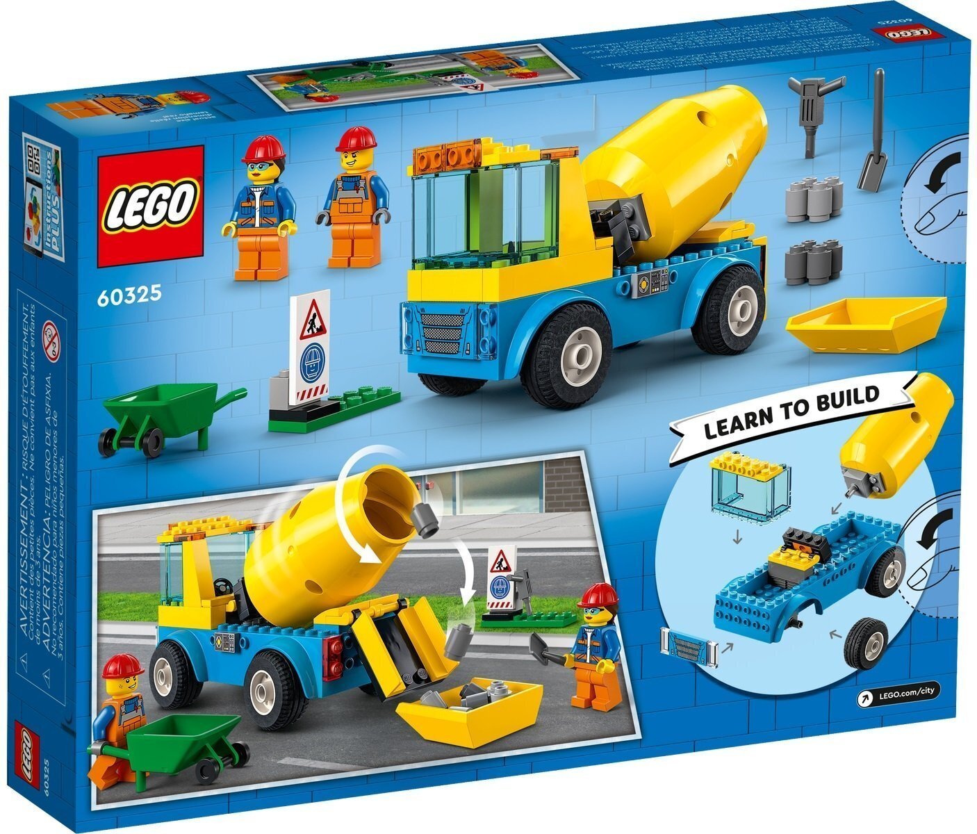 LEGO 60325 City Вантажівка-бетонозмішувачфото13