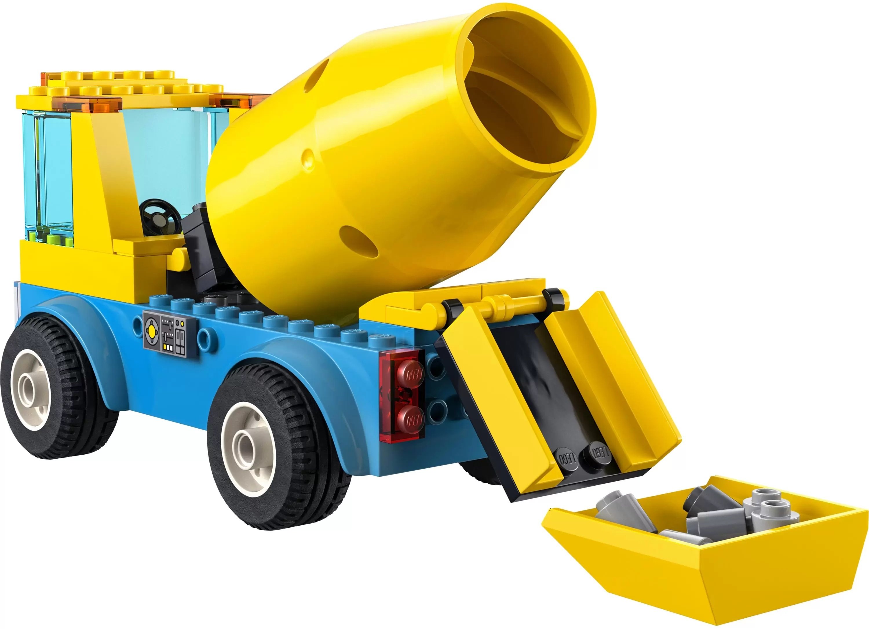 LEGO 60325 City Грузовик-бетоносмеситель фото 12