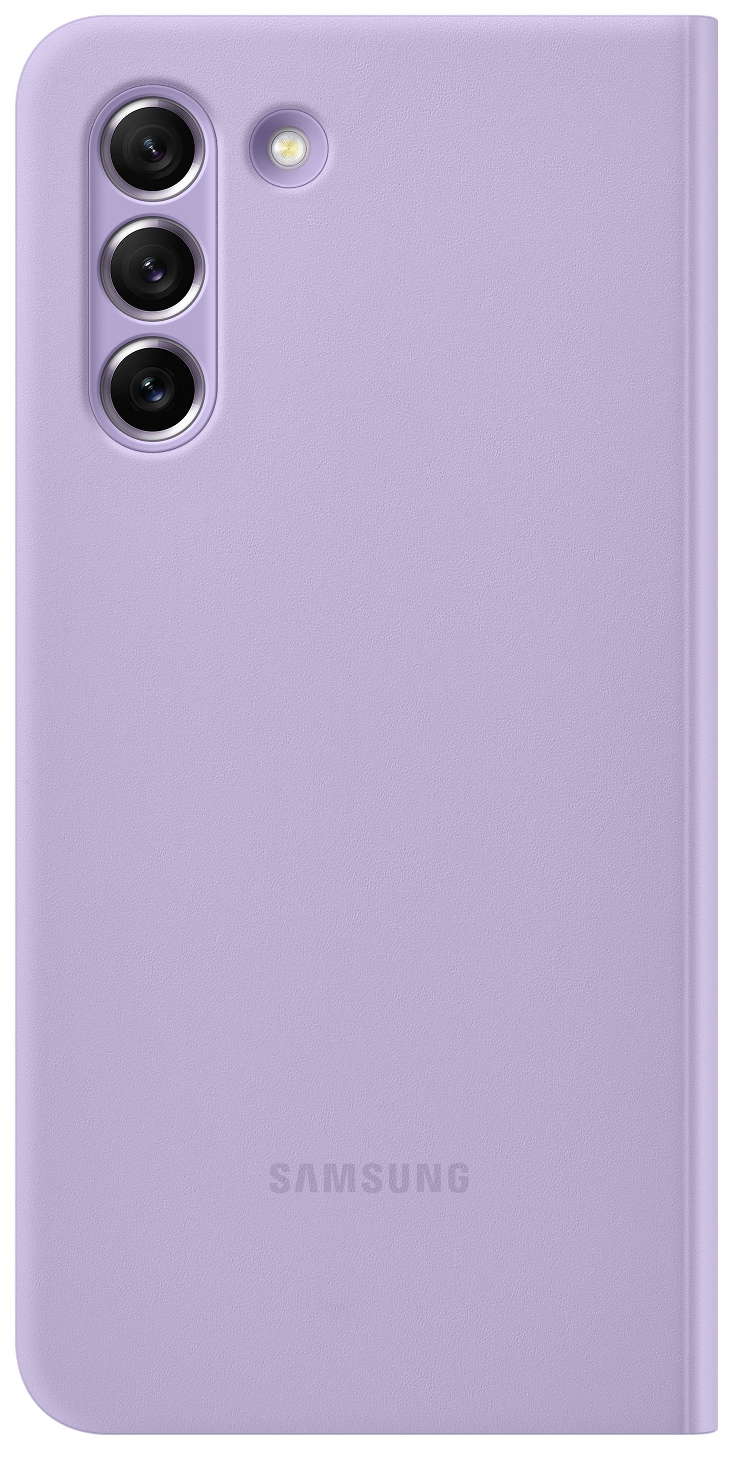 Чохол Samsung для Galaxy S21 FE (G990) Smart Clear View Cover Lavender (EF-ZG990CVEGRU)фото2