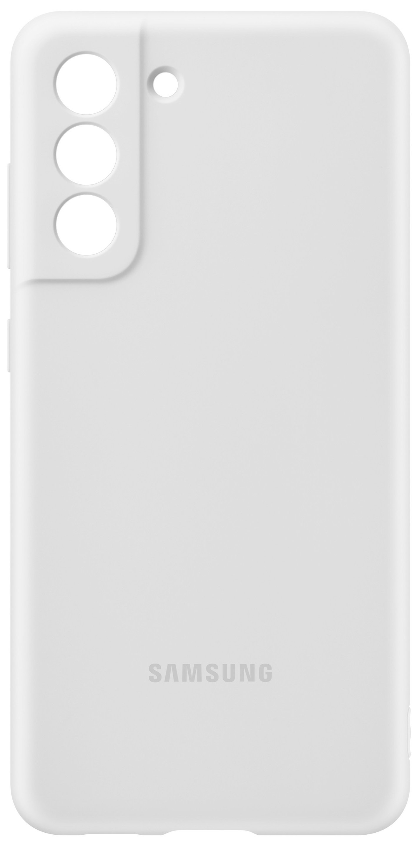 Чехол Samsung для Galaxy S21 FE (G990) Silicone Cover White (EF-PG990TWEGRU) фото 2