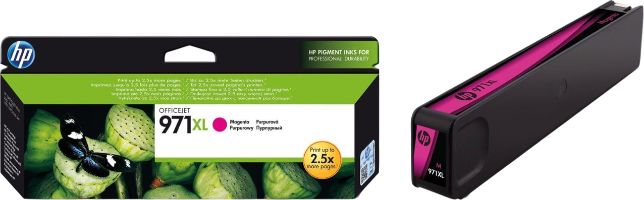 Картридж струйный HP No. 971XL OJ Pro X451dw Magenta (CN627AE) фото 2