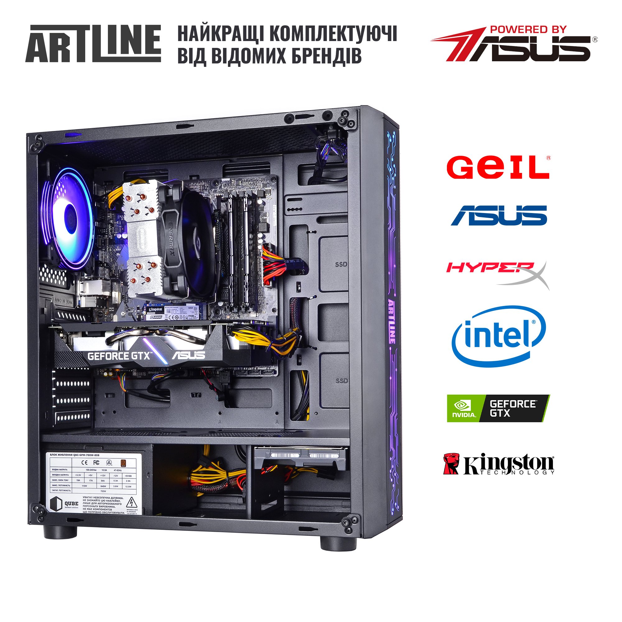 Системний блок ARTLINE Gaming X53 v34Win (X53v34Win) фото6