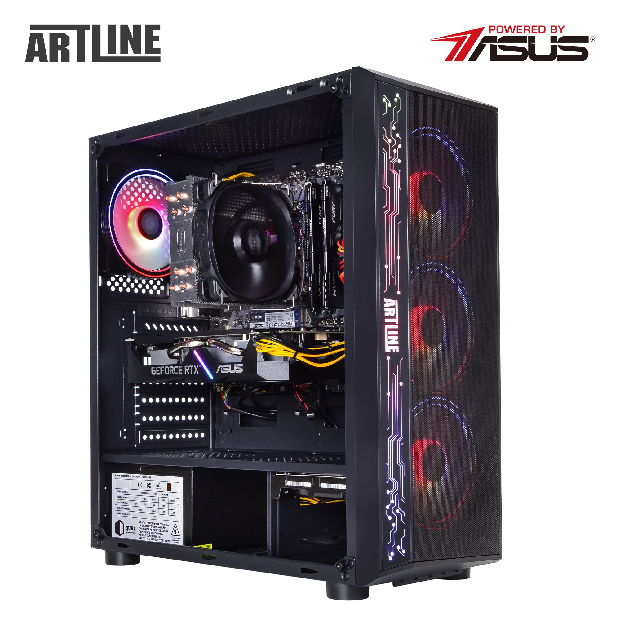 Системний блок ARTLINE Gaming X53 v34Win (X53v34Win) фото16
