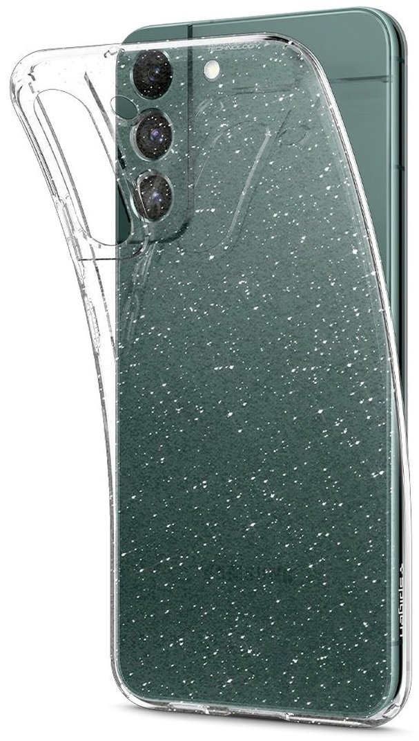 Чохол Spigen для Galaxy S22 Liquid Crystal Glitter Crystal Quartz (ACS03985)фото4