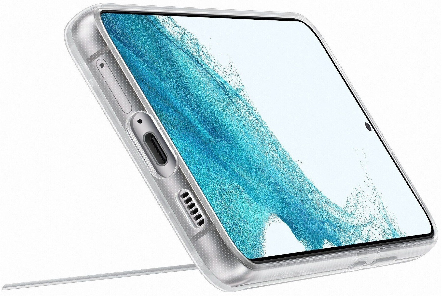 Чехол Samsung для Galaxy S22+ Clear Standing Cover Transparency (EF-JS906CTEGRU) фото 6