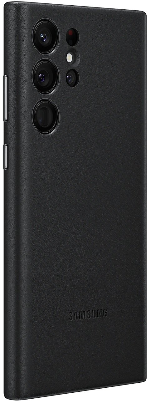 Чохол Samsung для Galaxy S22 Ultra Leather Cover Black (EF-VS908LBEGRU)фото5