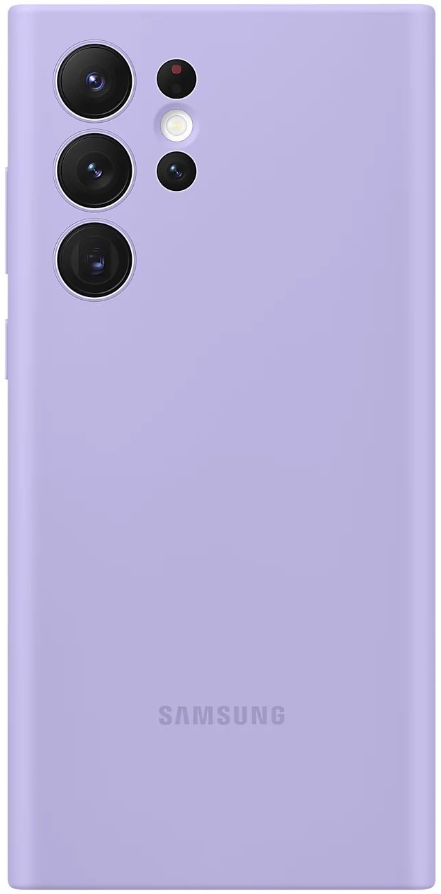 Чехол Samsung для Galaxy S22 Ultra Silicone Cover Lavender (EF-PS908TVEGRU) фото 4
