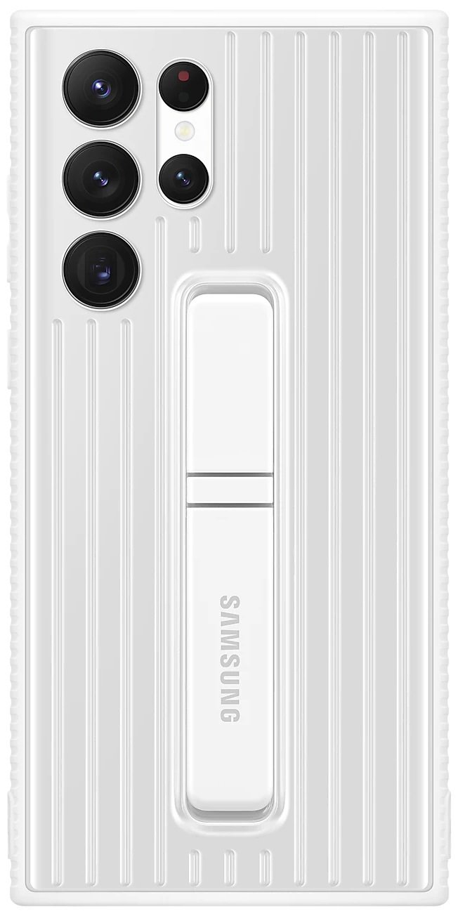 Чохол Samsung для Galaxy S22 Ultra Protective Standing Cover White (EF-RS908CWEGRU)фото4