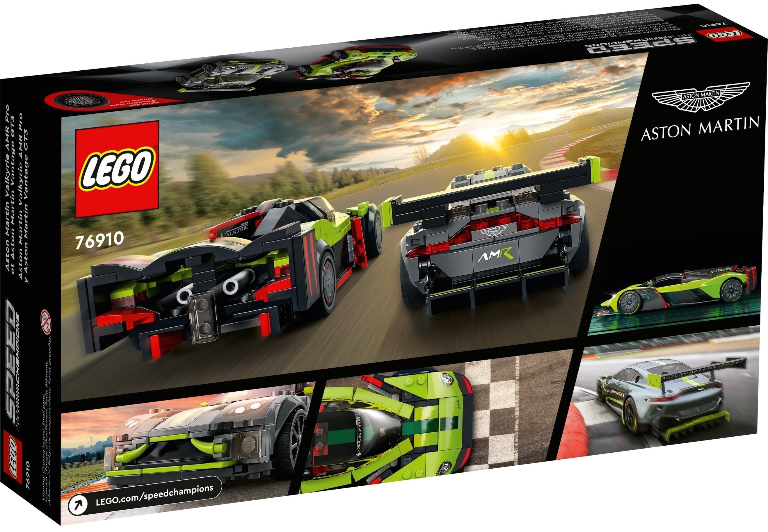 LEGO 76910 Speed Champions Aston Martin Valkyrie AMR Pro и Aston Martin Vantage GT3 фото 7