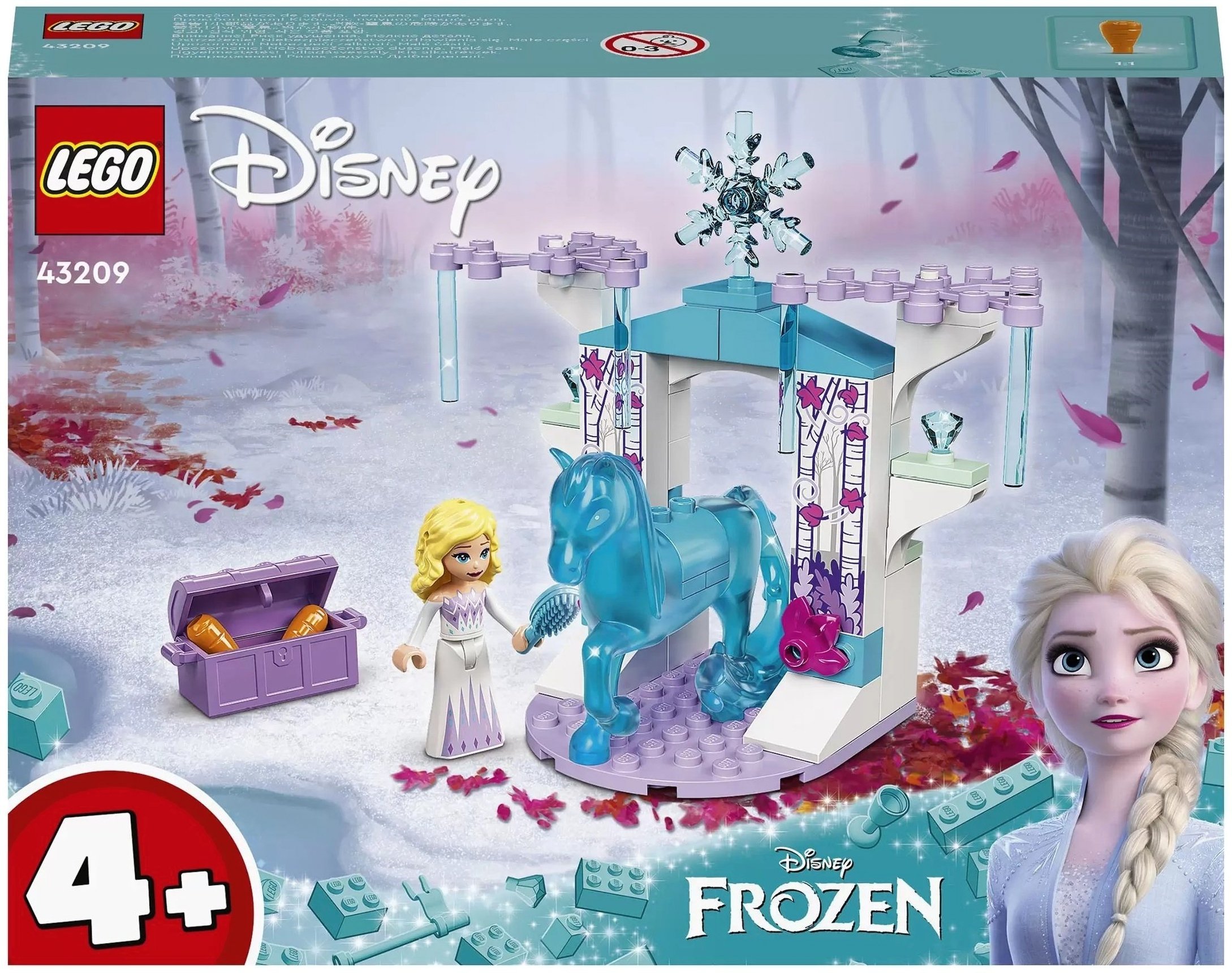 LEGO 43209 Disney Princess Ледяная конюшня Эльзы и Нокка фото 9
