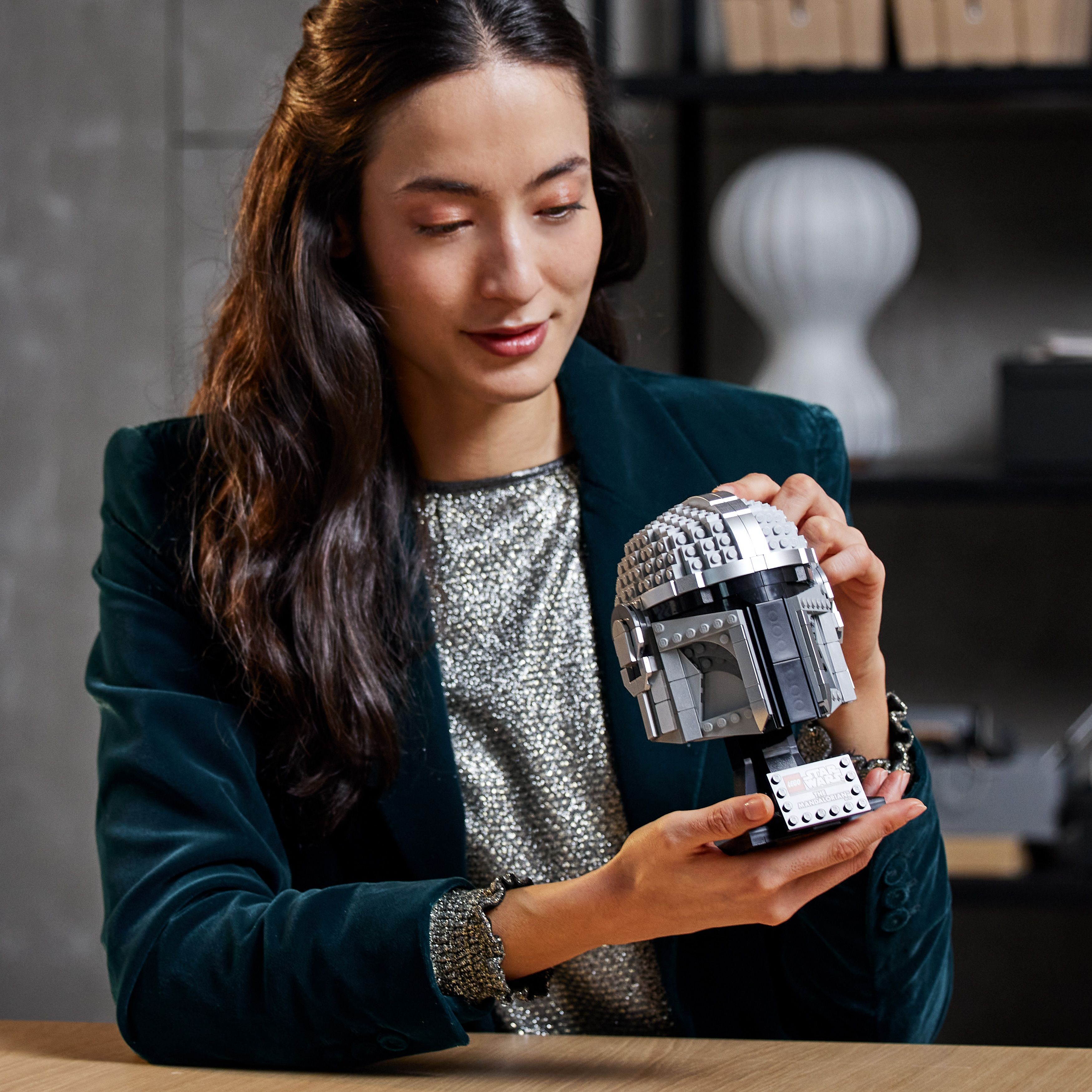 LEGO 75328 Star Wars Шлем Мандалорца фото 7