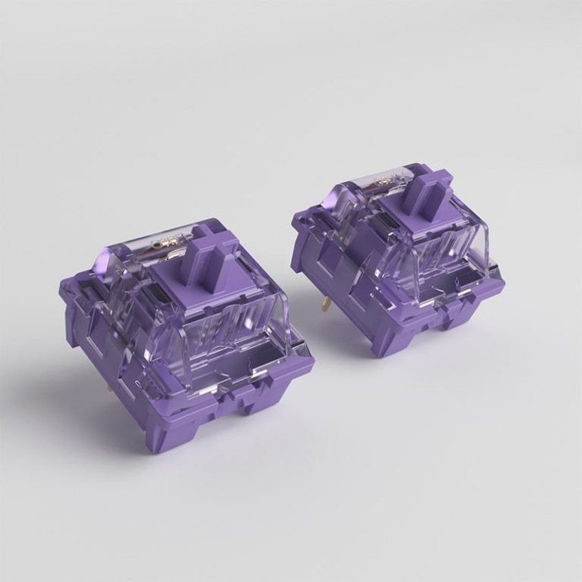 Набір механічних перемикачів AKKO Akko CS Lavender Purple (45pcs/pack)фото2