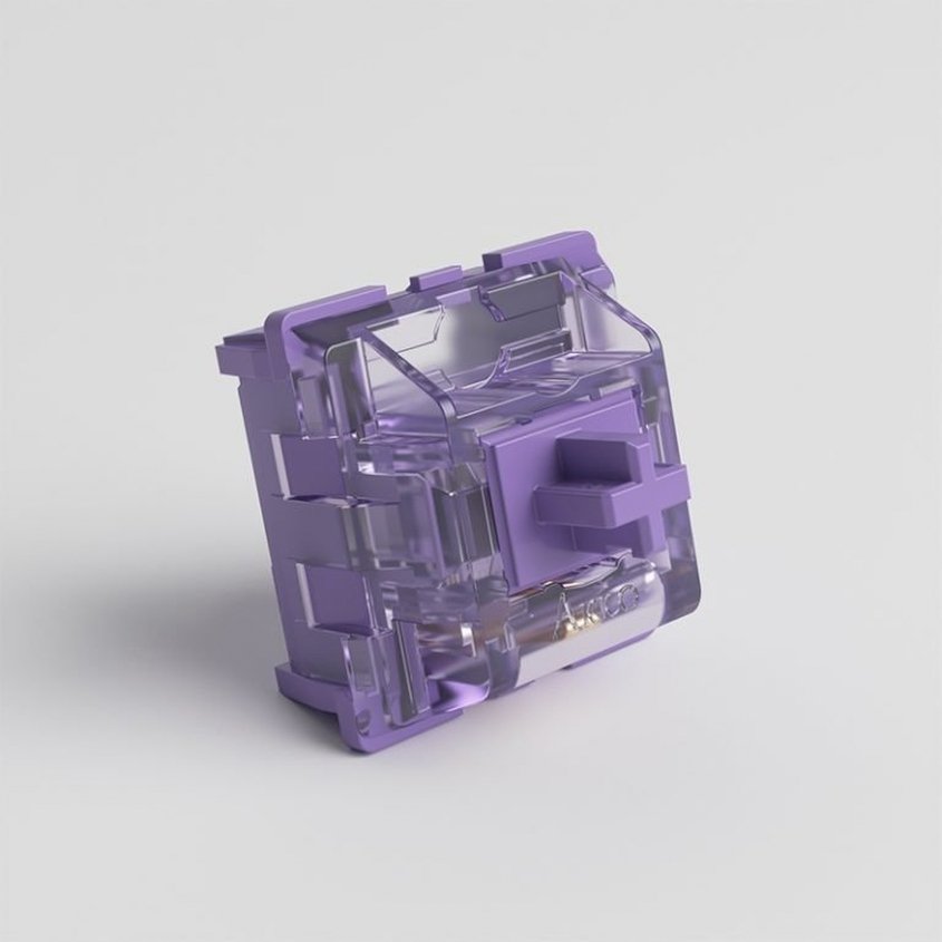 Набір механічних перемикачів AKKO Akko CS Lavender Purple (45pcs/pack)фото3