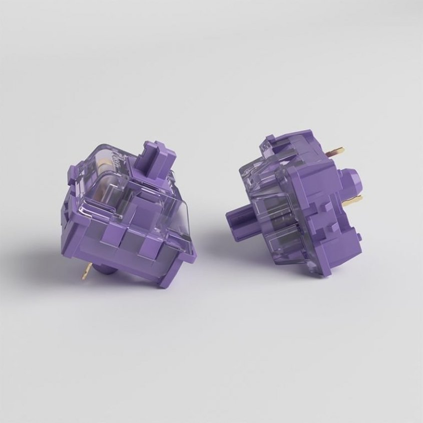 Набір механічних перемикачів AKKO Akko CS Lavender Purple (45pcs/pack)фото4