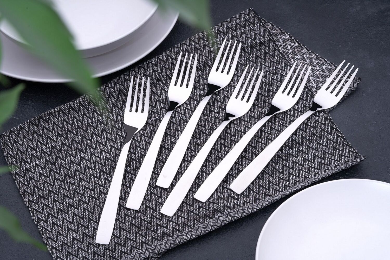 Набор столовых вилок Ardesto Black Mars Charm 6 предметов (AR0706CF) фото