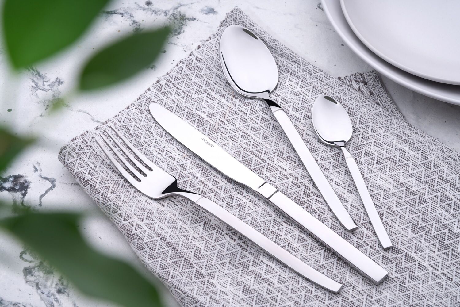 Набор столовых приборов Ardesto Gemini Lucca 24 прибора (AR1924LCS) фото