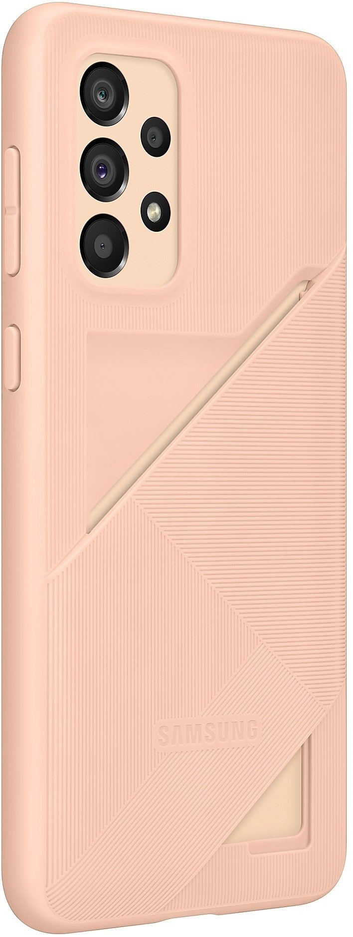 Чехол Samsung для Galaxy A33 5G Card Slot Cover Peach (EF-OA336TPEGRU) фото 3