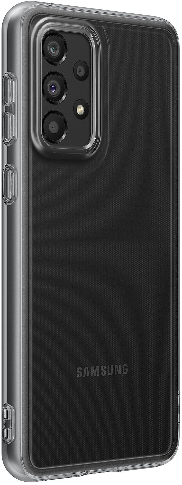 Чохол Samsung для Galaxy A33 5G Soft Clear Cover Black (EF-QA336TBEGRU)фото4