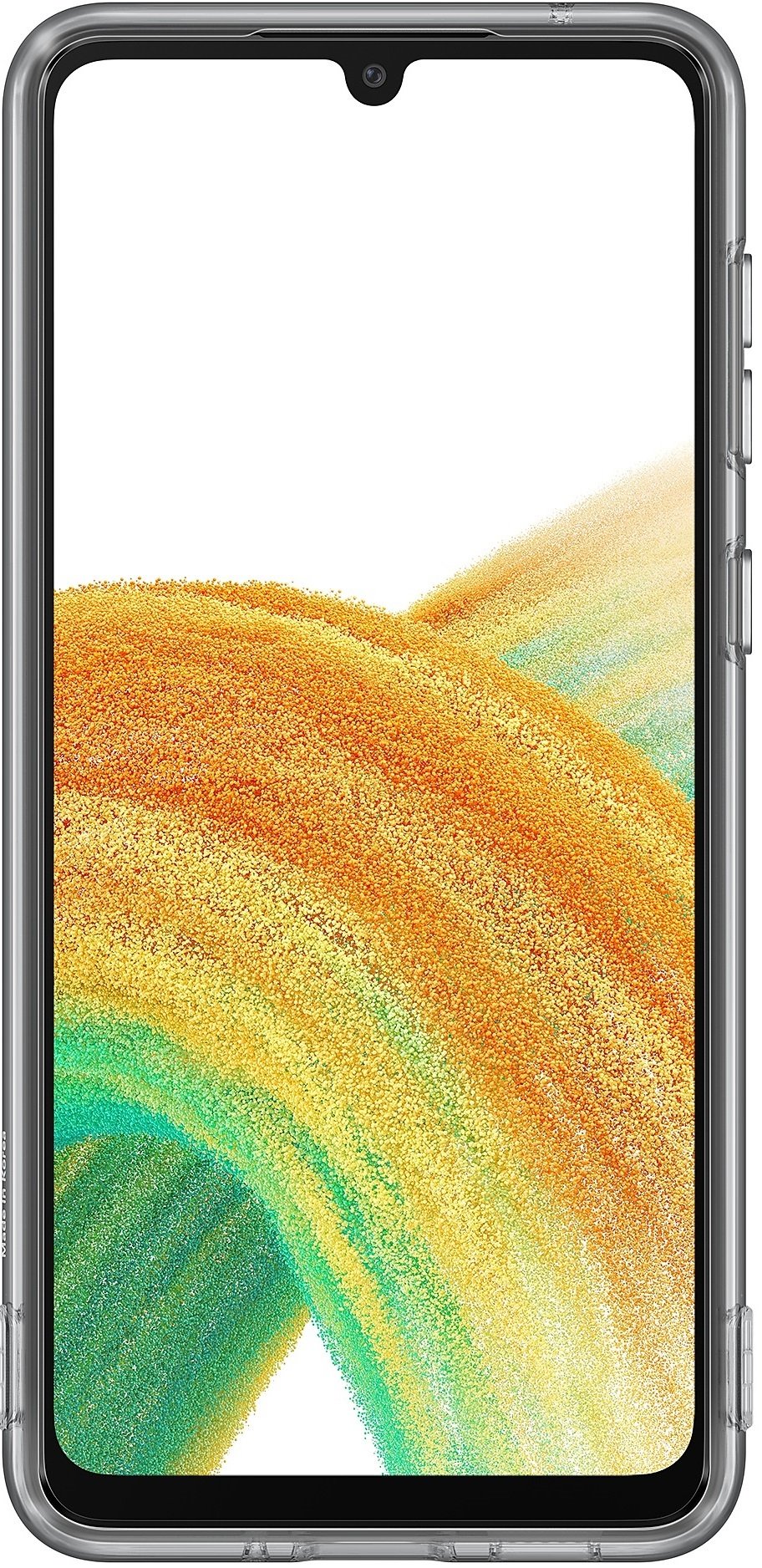 Чохол Samsung для Galaxy A33 5G Soft Clear Cover Black (EF-QA336TBEGRU)фото3