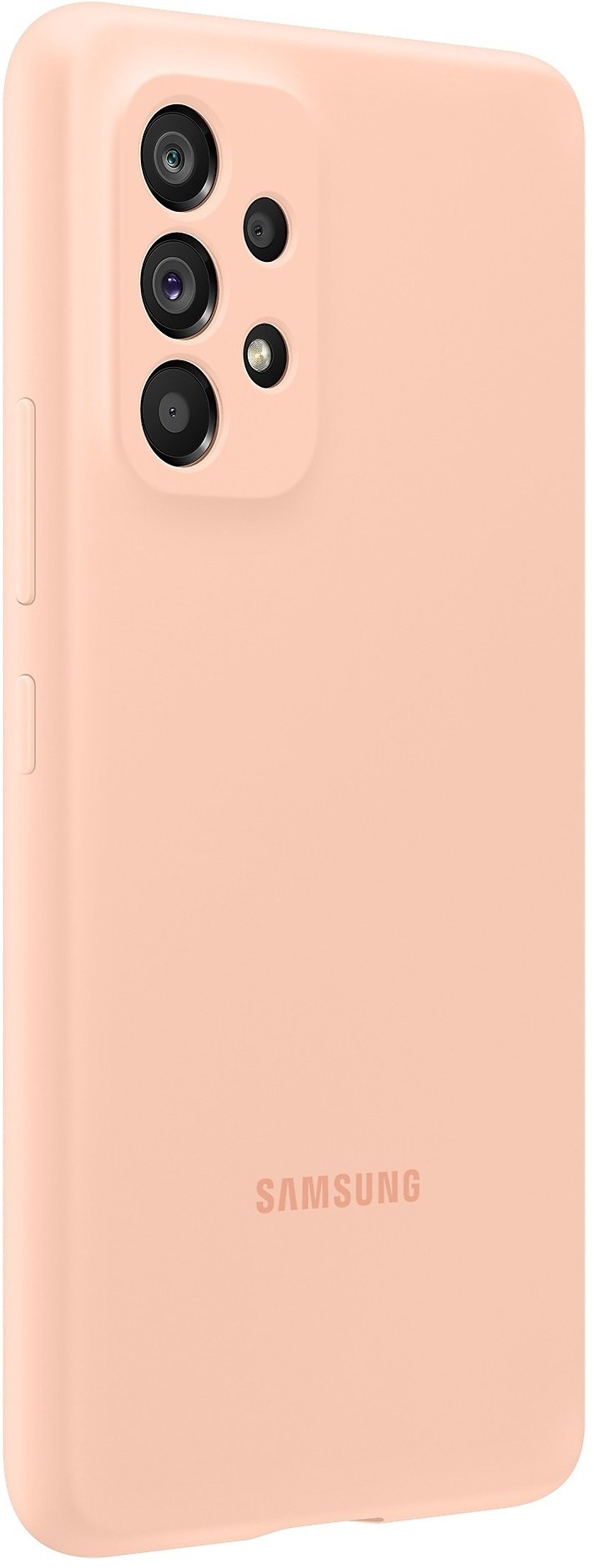 Чохол Samsung для Galaxy A53 5G Silicone Cover Peach (EF-PA536TPEGRU)фото3