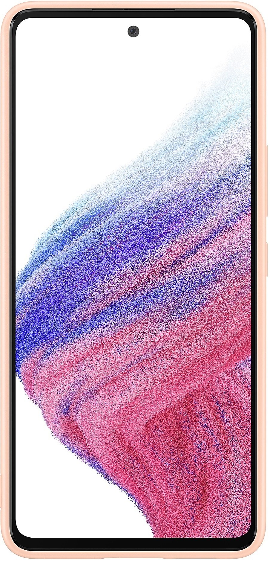 Чохол Samsung для Galaxy A53 5G Silicone Cover Peach (EF-PA536TPEGRU)фото2